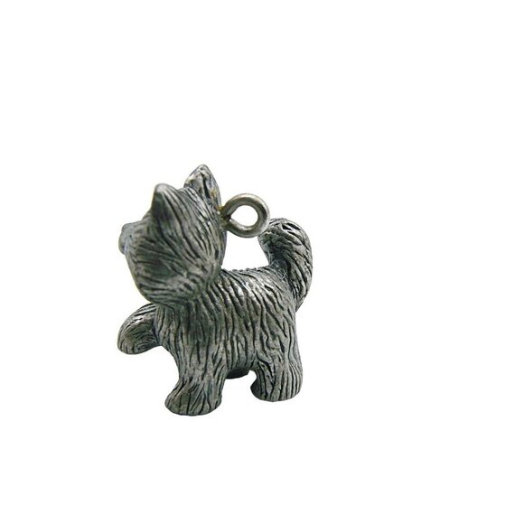 Husky Frosty Friends Pewter Miniature Mini Dog Pendant Hallmark Keepsake 2000 - Picture 8 of 11